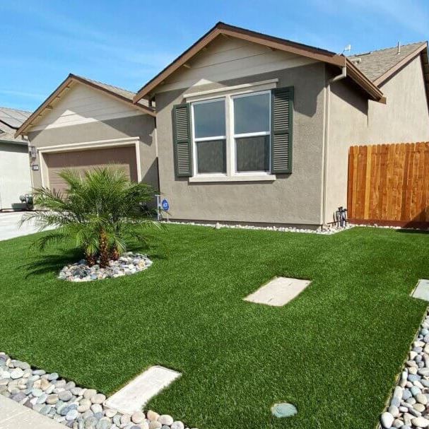 Garðlandslag gervigras